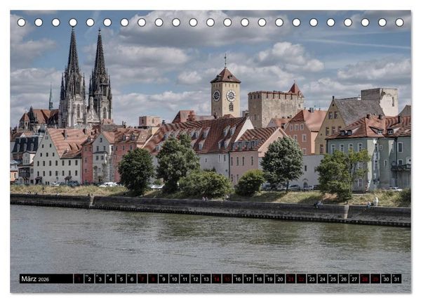 Produktbild: Quer durch die Oberpfalz (Tischkalender 2026 DIN A5 quer), CALVENDO Monatskalender