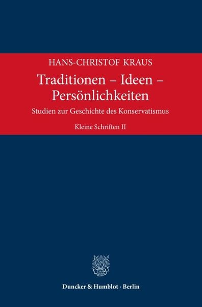 Produktbild: Traditionen &ndash; Ideen &ndash; Pers&ouml;nlichkeiten