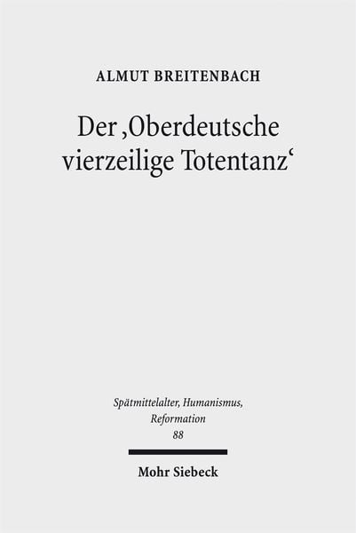 Produktbild: Der 'Oberdeutsche vierzeilige Totentanz'