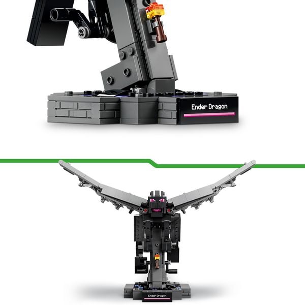Produktbild: LEGO Minecraft 21595 Der Enderdrache, Gamer Spielzeug ab 10 Jahren