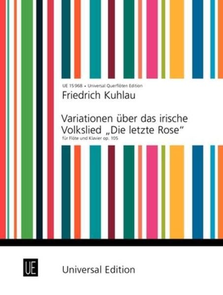 Produktbild: Kuhlau, F: Variationen &uuml;ber das irische Volkslied "Rose"