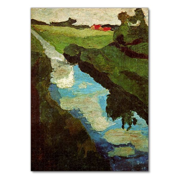 Produktbild: Lais Puzzle Paula Modersohn-Becker - Moorgraben 1000 Teile