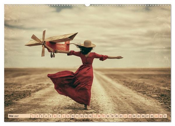 Produktbild: Mit Charme und Propeller (hochwertiger Premium Wandkalender 2027 DIN A2 quer), Kunstdruck in Hochglanz