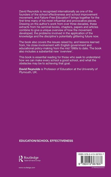 Produktbild: Failure-Free Education?
