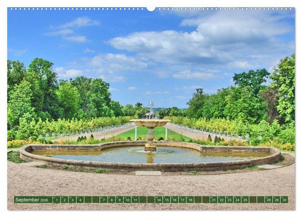 Produktbild: Schlossgarten Neustrelitz (Wandkalender 2026 DIN A2 quer), CALVENDO Monatskalender