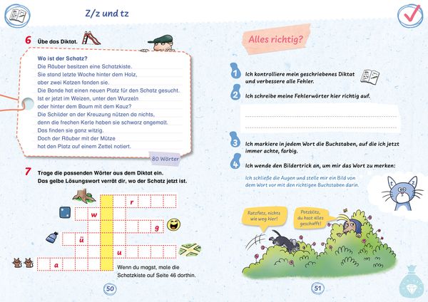 Produktbild: R&auml;uberdiktate 3./4. Klasse
