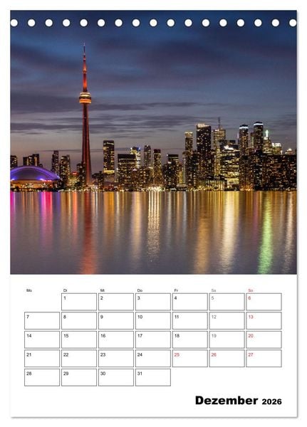 Produktbild: Mein Sch&ouml;nes Kanada (Tischkalender 2026 DIN A5 hoch), CALVENDO Monatskalender
