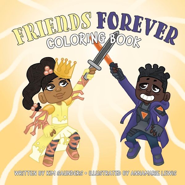 Produktbild: Friends Forever Coloring Book
