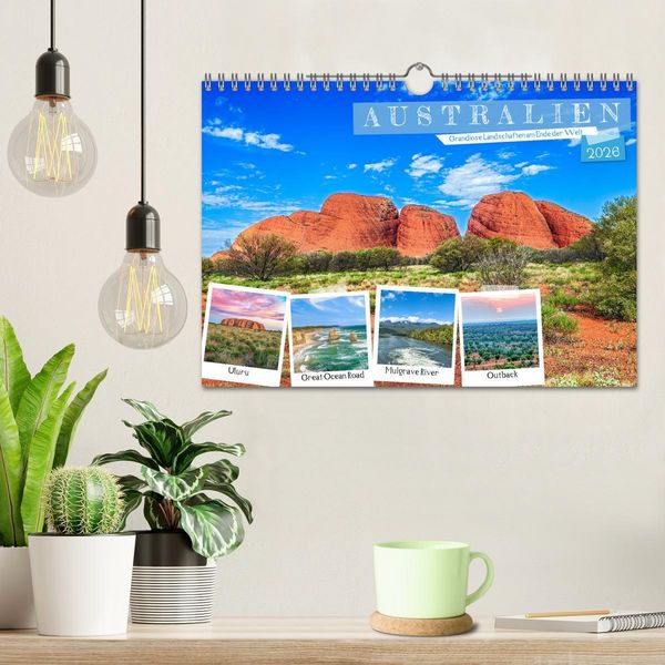 Produktbild: Australien - Grandiose Landschaften am Ende der Welt (Wandkalender 2026 DIN A4 quer), CALVENDO Monatskalender