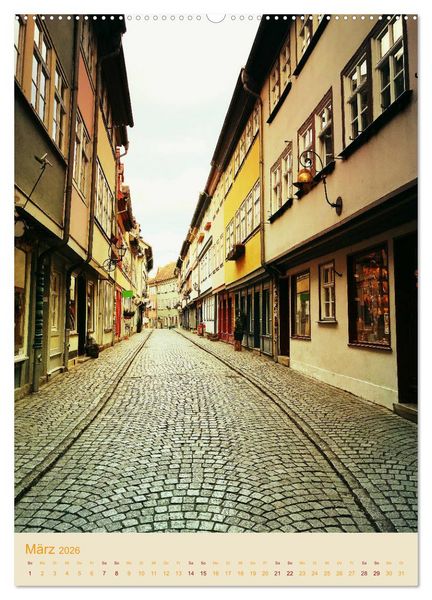 Produktbild: ERFURT total cool (Wandkalender 2026 DIN A2 hoch), CALVENDO Monatskalender