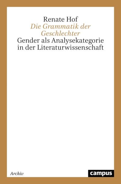 Produktbild: Die Grammatik der Geschlechter
