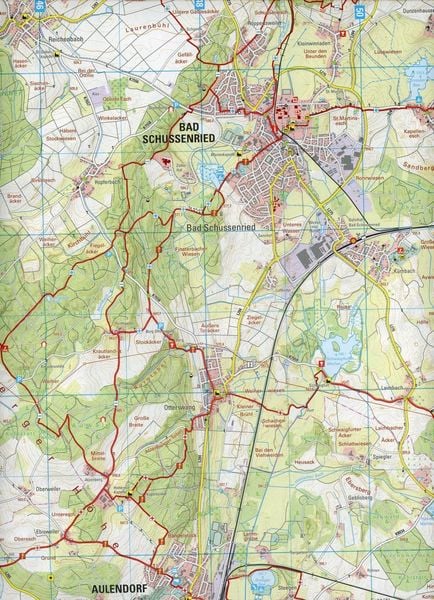 Produktbild: W262 Wanderkarte 1:25 000 Ravensburg