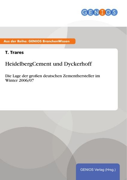 Produktbild: HeidelbergCement und Dyckerhoff