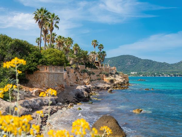 Produktbild: CALVENDO Puzzle Strand bei Cala Millor Mallorca | 1000 Teile Lege-Gr&ouml;&szlig;e 64x48cm Foto-Puzzle f&uuml;r gl&uuml;ckliche Stunden