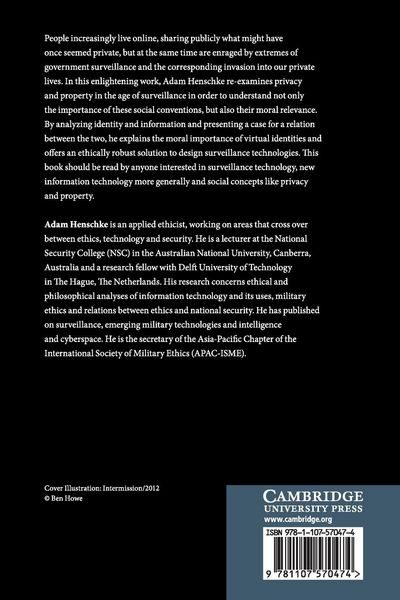 Produktbild: Ethics in an Age of Surveillance