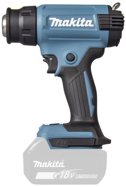 Produktbild: Makita DHG181ZK Akku-Hei&szlig;luftgebl&auml;se ohne Akku, ohne Ladeger&auml;t, inkl. Koffer