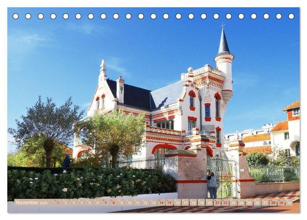 Produktbild: Le Touquet-Paris-Plage - Perle der franz&ouml;sischen Opalk&uuml;ste (Tischkalender 2026 DIN A5 quer), CALVENDO Monatskalender