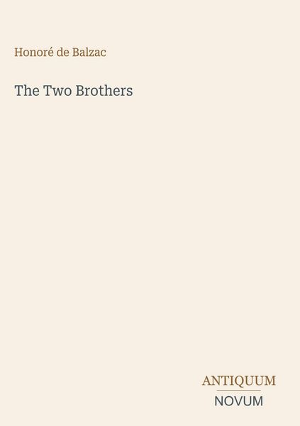 Produktbild: The Two Brothers
