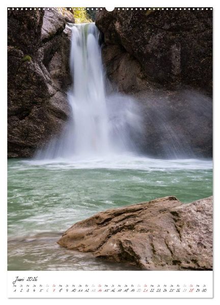 Produktbild: Faszination Wasserfall (hochwertiger Premium Wandkalender 2026 DIN A2 hoch), Kunstdruck in Hochglanz