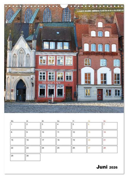 Produktbild: Bezauberndes Stralsund (Wandkalender 2026 DIN A3 hoch), CALVENDO Monatskalender