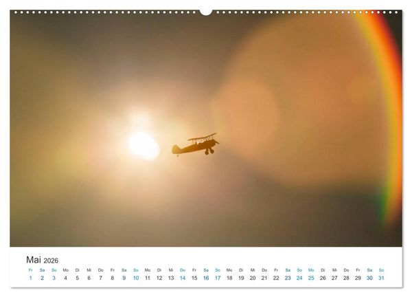 Produktbild: AVIATION CLASSICS seen by custompix.de (Wandkalender 2026 DIN A2 quer), CALVENDO Monatskalender