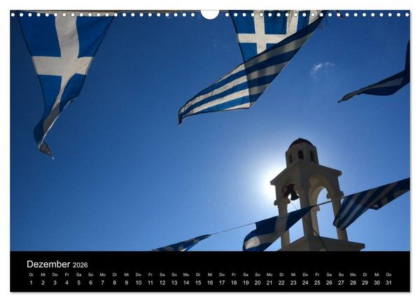 Produktbild: Dodekanes - Impressionen aus Kos, Kalymnos und Nisyros (Wandkalender 2026 DIN A3 quer), CALVENDO Monatskalender