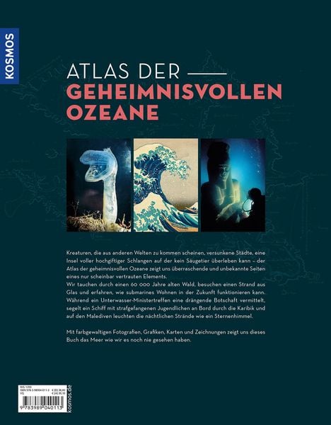 Produktbild: Atlas der geheimnisvollen Ozeane