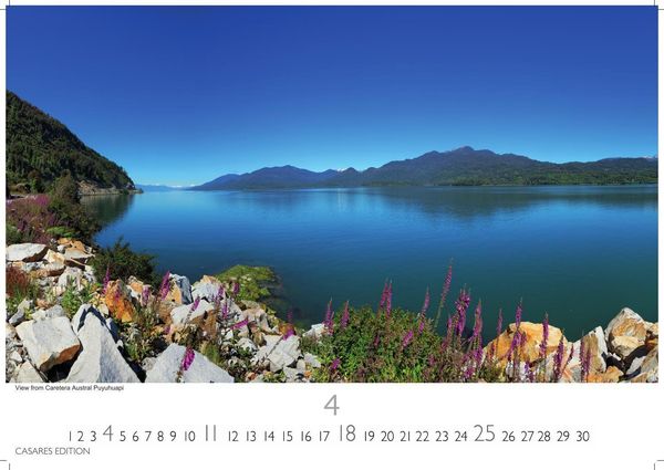Produktbild: Patagonien Kalender 2027 &ndash; Wandkalender | Fotokalender S&uuml;damerika 35x50cm &ndash; mit beeindruckenden Fotos von Gletschern, Bergen & Wildnis, ideal als Geschenk & Deko