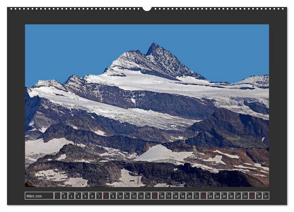 Produktbild: Der Gro&szlig;glockner 3798m (hochwertiger Premium Wandkalender 2026 DIN A2 quer), Kunstdruck in Hochglanz