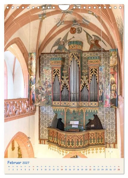 Produktbild: Orgel Giganten (Wandkalender 2027 DIN A4 hoch), CALVENDO Monatskalender