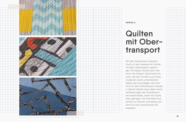Produktbild: Modernes Maschinen-Quilten