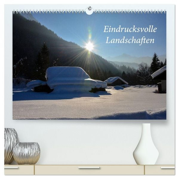 Produktbild: Eindrucksvolle Landschaften (hochwertiger Premium Wandkalender 2026 DIN A2 quer), Kunstdruck in Hochglanz