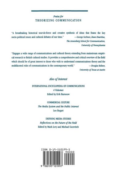 Produktbild: Theorizing Communication