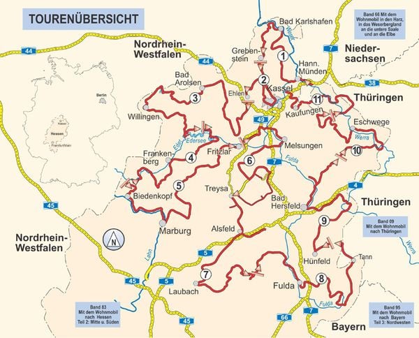 Produktbild: Mit dem Wohnmobil nach Hessen