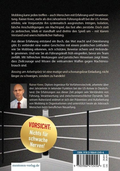 Produktbild: Bossing am Arbeitsplatz