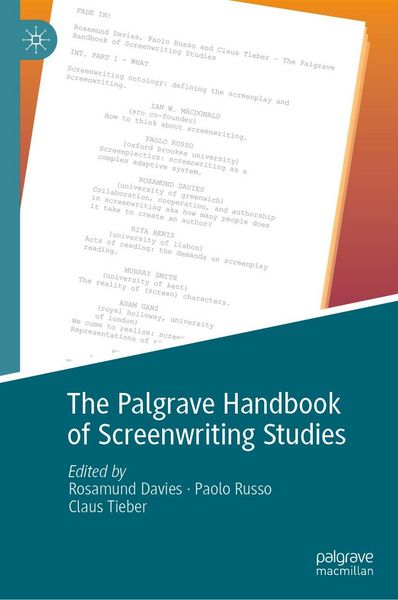 Produktbild: The Palgrave Handbook of Screenwriting Studies
