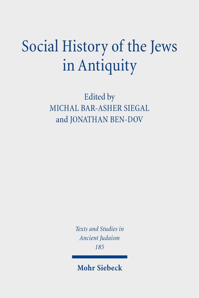 Produktbild: Social History of the Jews in Antiquity