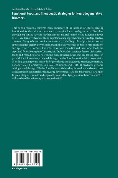 Produktbild: Functional Foods and Therapeutic Strategies for Neurodegenerative Disorders