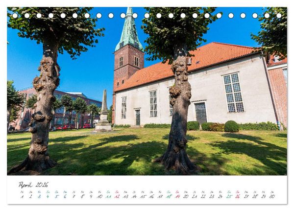Produktbild: Delmenhorst Sp&auml;tsommerbilder (Tischkalender 2026 DIN A5 quer), CALVENDO Monatskalender