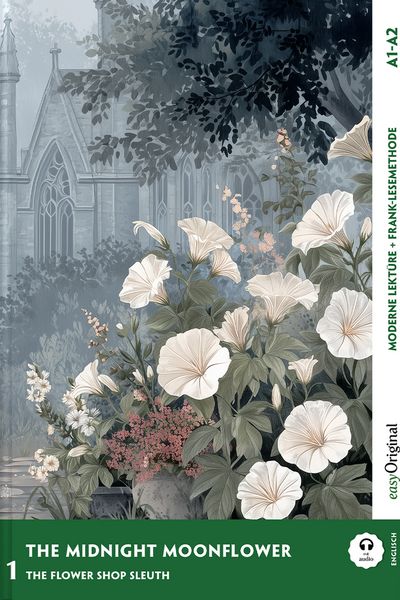 Produktbild: The Midnight Moonflower - Englische Krimi-Lekt&uuml;re A1-A2 (+ Audio-Online)