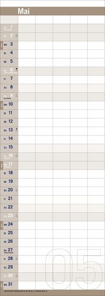 Produktbild: Allround-Familienplaner Vertical Kalender 2027