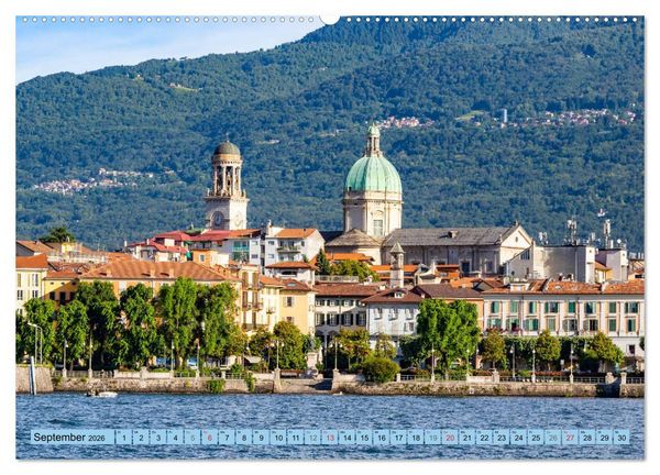 Produktbild: Italiens romantische Seen (Wandkalender 2026 DIN A2 quer), CALVENDO Monatskalender
