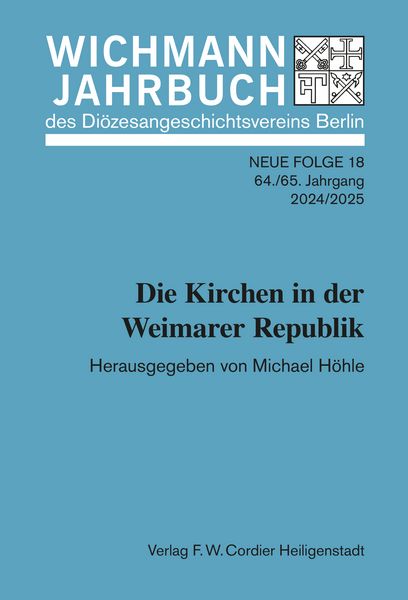 Produktbild: Wichmann-Jahrbuch des Di&ouml;zesangeschichtsvereins Berlin