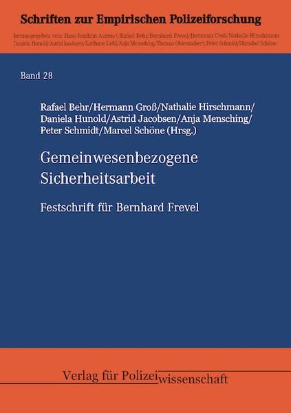 Produktbild: Gemeinwesenbezogene Sicherheitsarbeit