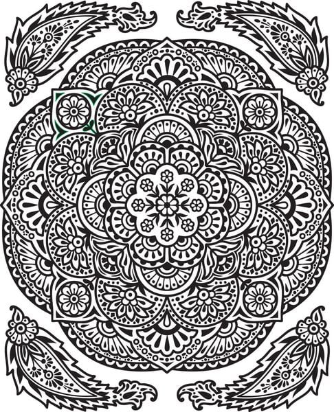 Produktbild: Mein Farbenzauber-Malbuch: Mandalas