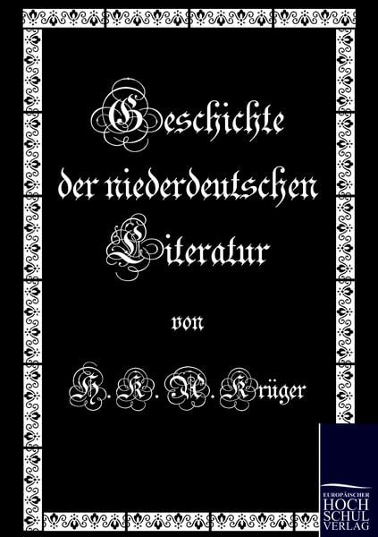 Produktbild: Geschichte der niederdeutschen Literatur