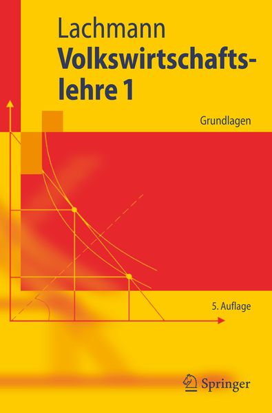 Produktbild: Volkswirtschaftslehre 1
