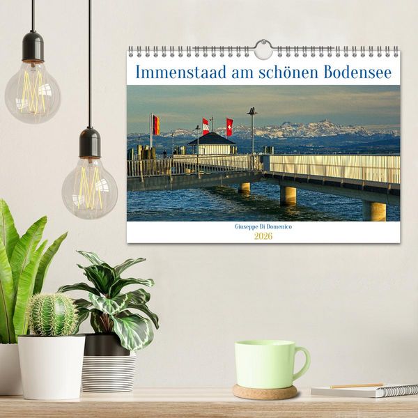 Produktbild: Immenstaad am sch&ouml;nen Bodensee (Wandkalender 2026 DIN A4 quer), CALVENDO Monatskalender