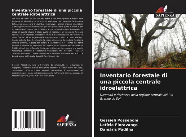 Produktbild: Inventario forestale di una piccola centrale idroelettrica