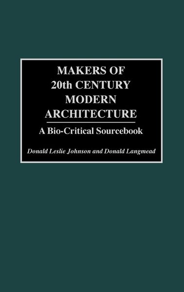 Produktbild: Makers of 20th Century Modern Architecture